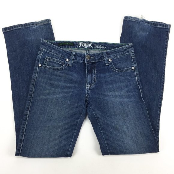 Ultra Low Rise ROCK 47 Wrangler Jeans Boot Cut 29 waist 31 length - Picture 6 of 6